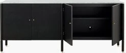 Morrison Credenza -DWR Sales W DWR 1789 100058015 ebonized oak d1