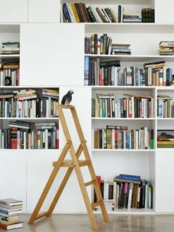 Design House Stockholm Step Ladder -DWR Sales W DWR 2195901 100073276 white oak v