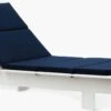 Lollygagger Chaise Cushion 1 Lollygagger Chaise Cushion -DWR Sales W DWR 2196114 100086257 canvas navy a