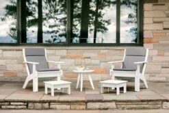 Lollygagger Lounge Chair Cushion 10 Lollygagger Lounge Chair Cushion -DWR Sales W DWR 2196119 100074393 canvas grey v2