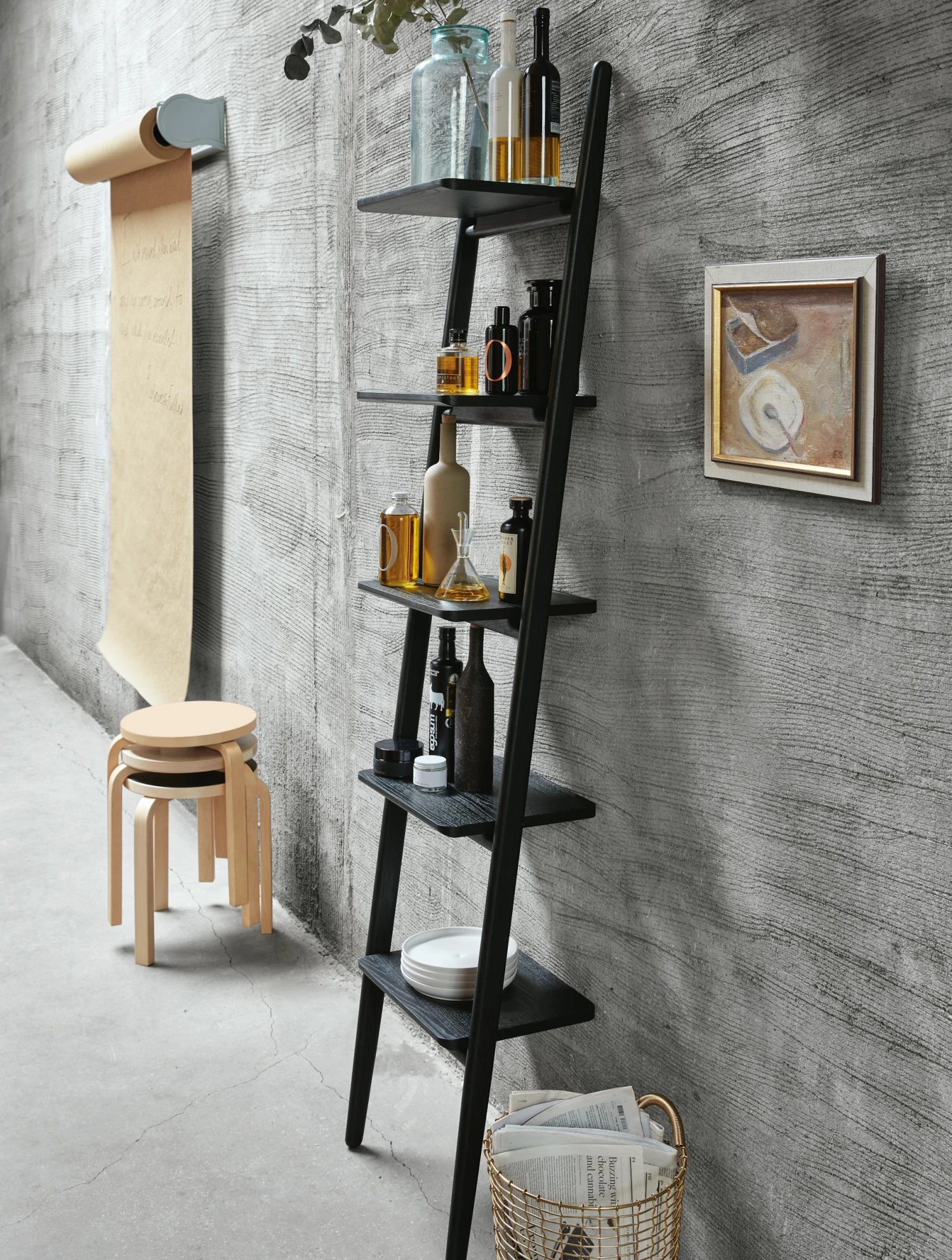 Folk Ladder Shelving 15 Folk Ladder Shelving - Image 13