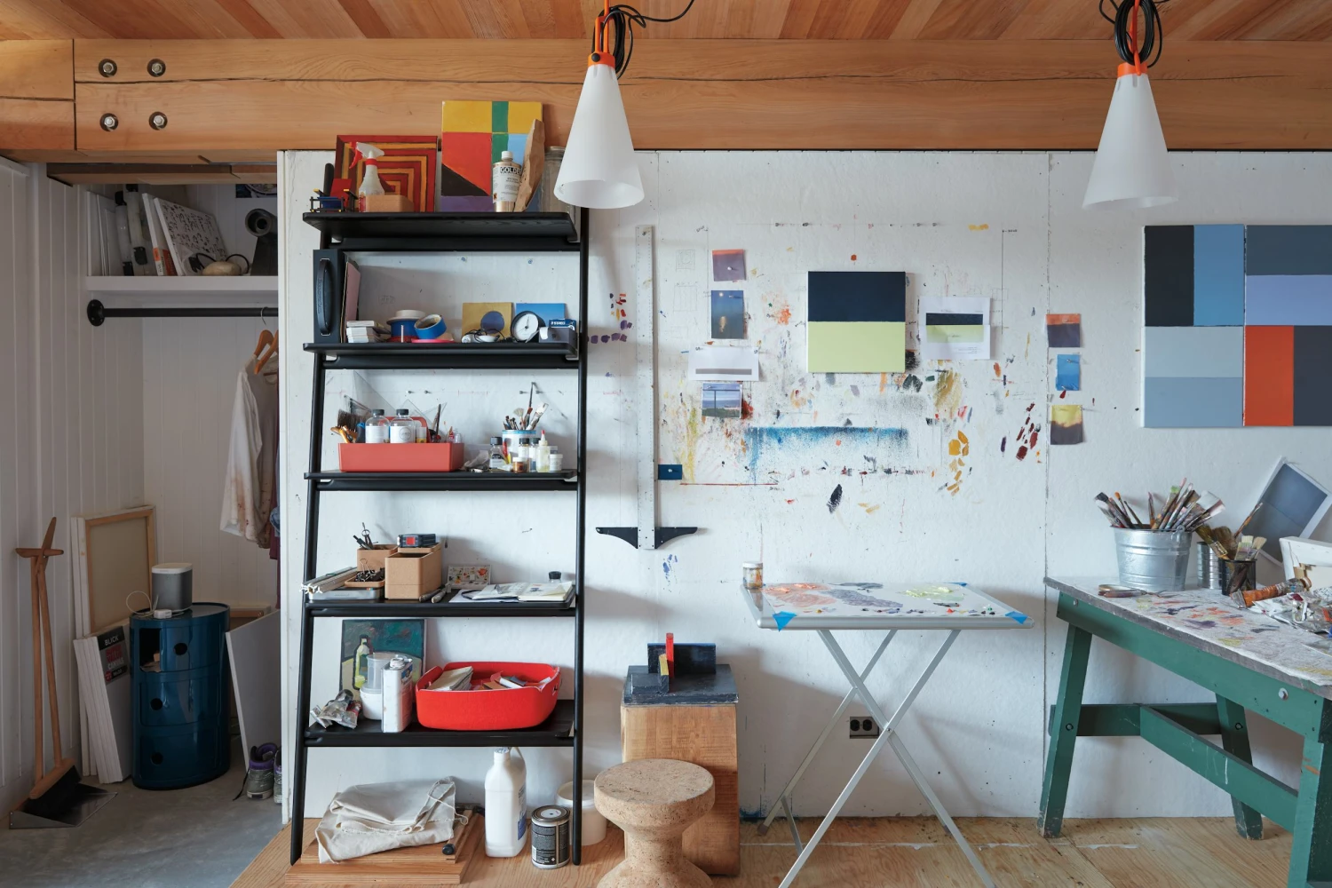 Folk Ladder Shelving 12 Folk Ladder Shelving - Image 10