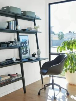 Folk Ladder Shelving 28 Folk Ladder Shelving -DWR Sales W DWR 2196214 100077586 black v3 001 3