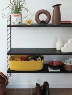 String Wall Shelving 13 String Wall Shelving -DWR Sales W DWR 2198146 100108050 black ENV2