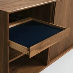 Edel Credenza 15 Edel Credenza -DWR Sales W DWR 2514133 100119019 walnut d3