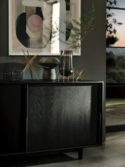 Edel Credenza 17 Edel Credenza -DWR Sales W DWR 2514133 100168843 ebonized oak v1 0372