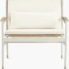 Sommer Lounge Chair Cushion 2 Sommer Lounge Chair Cushion -DWR Sales W DWR 2515602 100191951 white natural f