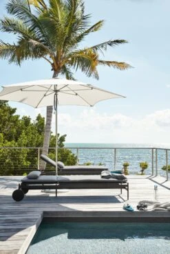 Sommer Adjustable Chaise Cushion 21 Sommer Adjustable Chaise Cushion -DWR Sales W DWR 2515606 100135322 black slate v1 001