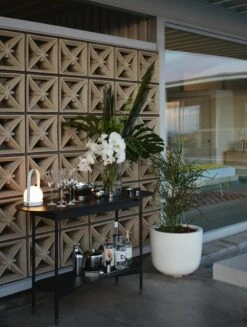 Carrie Portable LED Lantern 30 Carrie Portable LED Lantern -DWR Sales W DWR 2517122 100155890 black v1 001