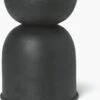 Ferm LIVING Hourglass Planter -DWR Sales W DWR 2517637 100189394 black f