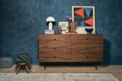 Raawii Strøm Bowl 17 Raawii Strøm Bowl -DWR Sales W DWR 2517947 100172184 walnut black v1 001