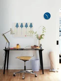 Hemisphere Wall Clock -DWR Sales W DWR 2518316 100188224 black ash v1 001