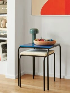 Vitra Cork Bowls 9 Vitra Cork Bowls -DWR Sales W DWR 2523230 100191242 cobalt cream v1 001