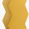 Pieces Zig Zag Planter 1 Pieces Zig Zag Planter -DWR Sales W DWR 2523677 100196727 mustard f
