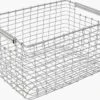 Korbo Handmade Rectangle Wire Basket 1 Korbo Handmade Rectangle Wire Basket -DWR Sales W DWR 2525179 100196772 large steel a