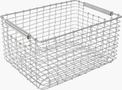 DWR Sales 43 Korbo Handmade Rectangle Wire Basket