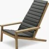 Between Lines Deck Chair Cushion 1 Between Lines Deck Chair Cushion -DWR Sales W DWR 2533409 100234697 teak a