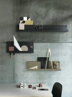 Muuto Folded Shelves 18 Muuto Folded Shelves -DWR Sales W DWR 2536691 100268519 black v1