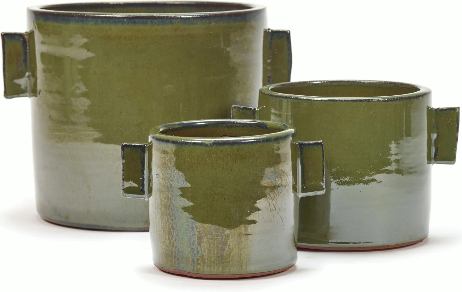 Serax Urban Jungle Glazed Flower Pot 4 Serax Urban Jungle Glazed Flower Pot - Image 2