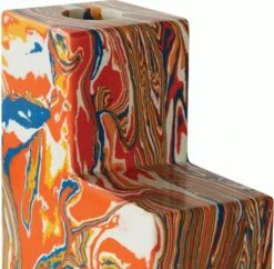 Tom Dixon Swirl Step Bookends - Set Of 2 -DWR Sales W DWR 2546101 100334617 multi d3 1