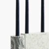 Tom Dixon Swirl Black And White Candelabra