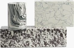 Tom Dixon Swirl Black And White Candelabra 13 Tom Dixon Swirl Black And White Candelabra -DWR Sales W DWR 2546104 100334620 black white d1