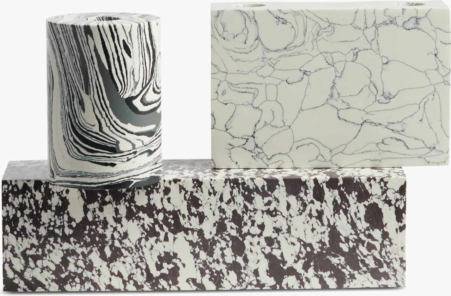 Tom Dixon Swirl Black And White Candelabra 7 Tom Dixon Swirl Black And White Candelabra - Image 5