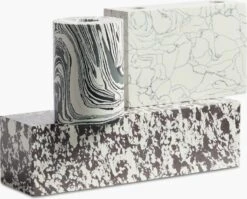 Tom Dixon Swirl Black And White Candelabra 12 Tom Dixon Swirl Black And White Candelabra -DWR Sales W DWR 2546104 100334620 black white d2