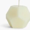 Dodecahedron Candle 1 Dodecahedron Candle -DWR Sales W DWR 2548739 100346624 cream f