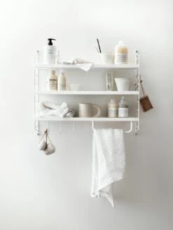 String Bathroom Shelving -DWR Sales W DWR 2551983 100363402 white v1