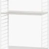 String Bathroom Shelving 1 String Bathroom Shelving -DWR Sales W DWR 2551983 100363497 white a
