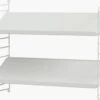 String Hallway Shelving 2 String Hallway Shelving -DWR Sales W DWR 2551985 100363404 white a