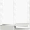 String Hallway Cabinet Shelving -DWR Sales W DWR 2551985 100387077 white a