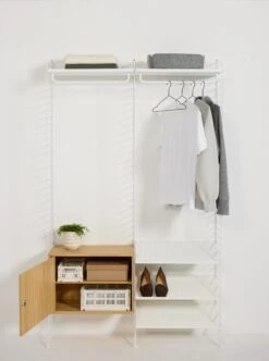 String Hallway Cabinet Shelving 7 String Hallway Cabinet Shelving -DWR Sales W DWR 2561504 100387080 white oak v1 446