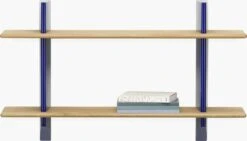 Vitra Rayonnage Mural 10 Vitra Rayonnage Mural -DWR Sales W DWR 2564809 100429147 prouve blue natural solid oak d1 1