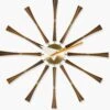 Vitra Nelson Spindle Clock -DWR Sales W DWR 5809 199803 walnut f