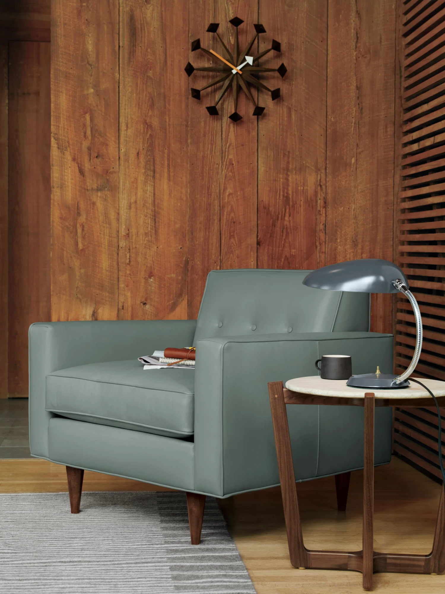 Vitra Nelson Polygon Clock 4 Vitra Nelson Polygon Clock - Image 2