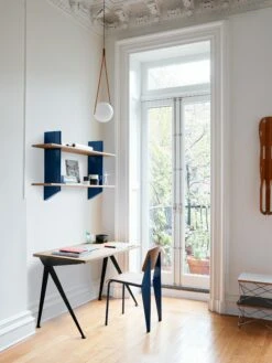 Vitra Rayonnage Mural 11 Vitra Rayonnage Mural -DWR Sales W DWR 7016 100408209 natural oak marcoule blue v2 001