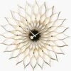 Vitra Nelson Sunflower Clock -DWR Sales W DWR 7482 153843 natural f