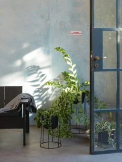 Wire Planter, Large -DWR Sales W DWR 8143 10004106 black v1 001 1