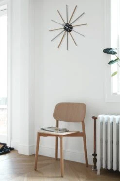 Vitra Nelson Star Clock -DWR Sales W HAY 2514867 100128021 matte laquered oak v1 001