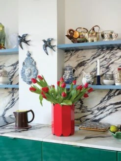 Hay Arcs Vase -DWR Sales W HAY 2526971 100198892 red v1