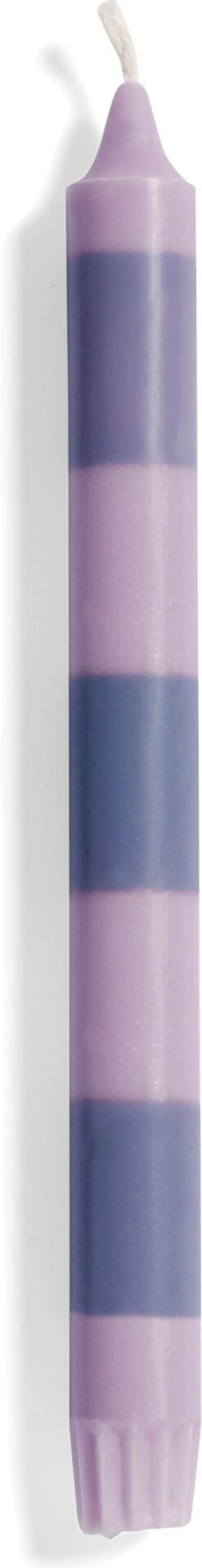HAY Stripe Candles -DWR Sales W HAY 2530314 100209529 purple lilac douce f