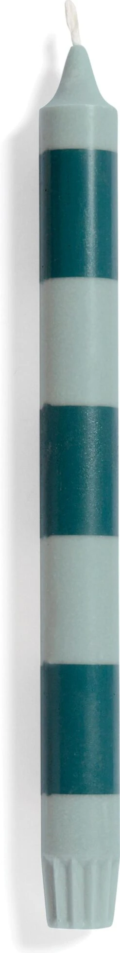 HAY Stripe Candles -DWR Sales W HAY 2530314 100209529 steel blue light blue douce f