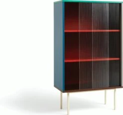 Hay Color Cabinet - Floor -DWR Sales W HAY 2548004 100331163 multi with doors a1