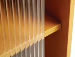 Hay Color Cabinet - Floor -DWR Sales W HAY 2548004 100331164 yellow with doors d1