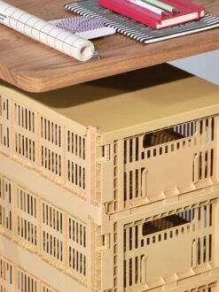 HAY Colour Crate Lid 15 HAY Colour Crate Lid -DWR Sales W HAY 2554739 100376709 medium golden yellow v1