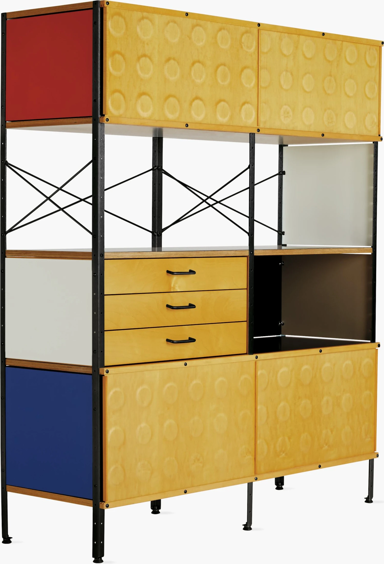 Eames Storage Unit, 4x2 3 Eames Storage Unit, 4x2