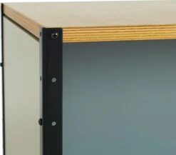 Eames Storage Unit, 1x1 -DWR Sales W HM 5280 9046102 black natural d4 1