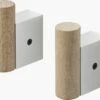 Muuto Attach Coat Hook -DWR Sales W MTO 2557587 100388648 oak aluminum a